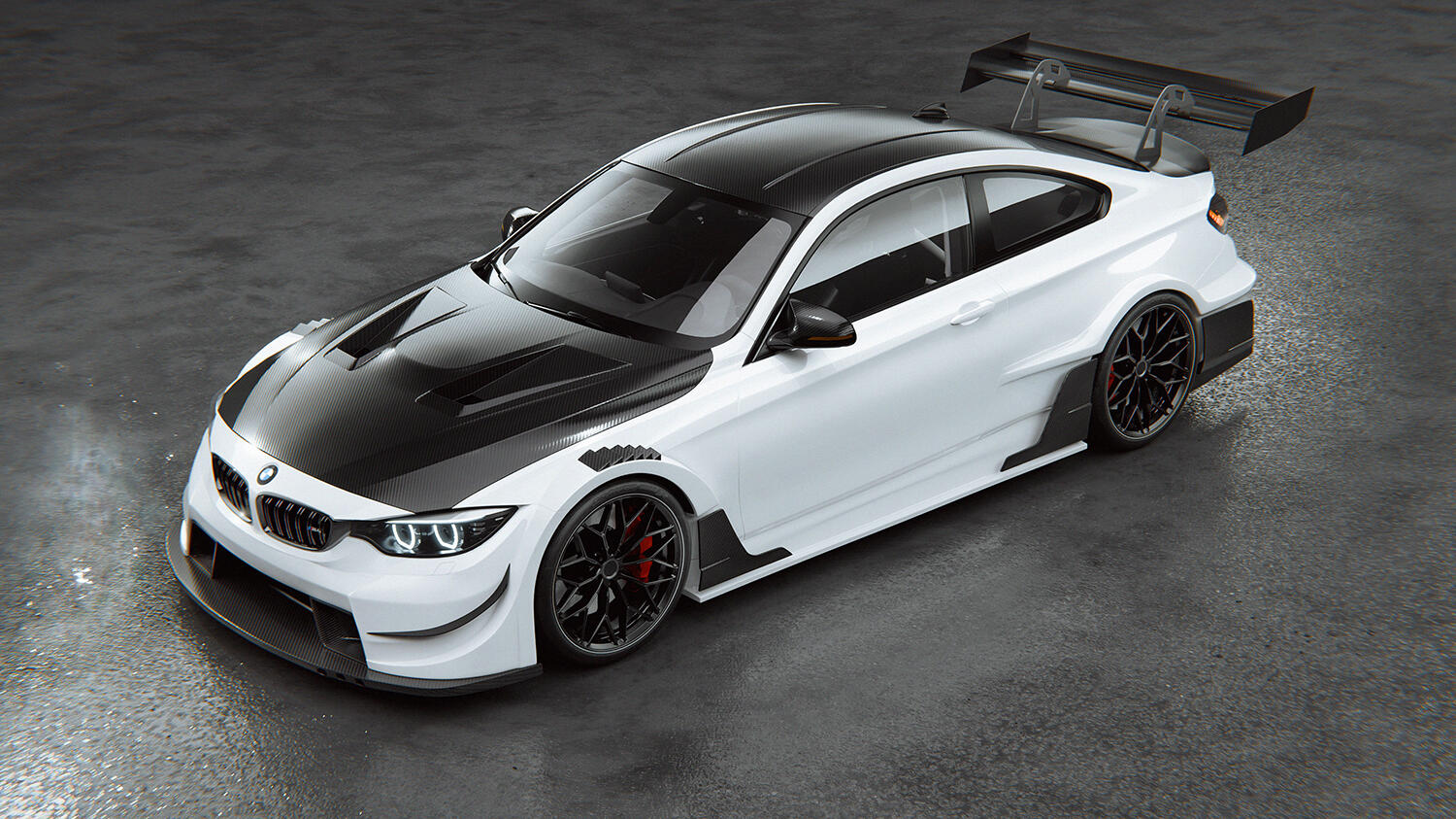 BMW M4 DTM Carbon Widebody Kit Design