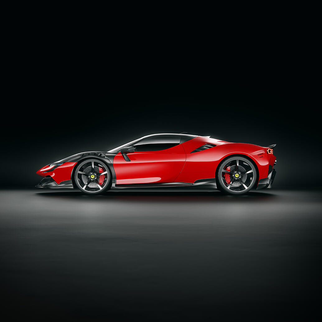 Ferrari SF90 Stradale Carbon Bodykit Concept Design