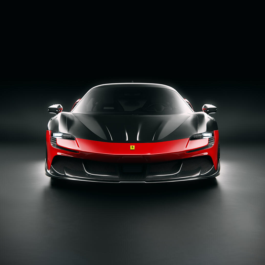 Ferrari SF90 Stradale Carbon Bodykit Concept Design