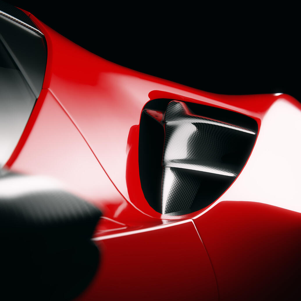 Ferrari SF90 Stradale Carbon Bodykit Concept Design