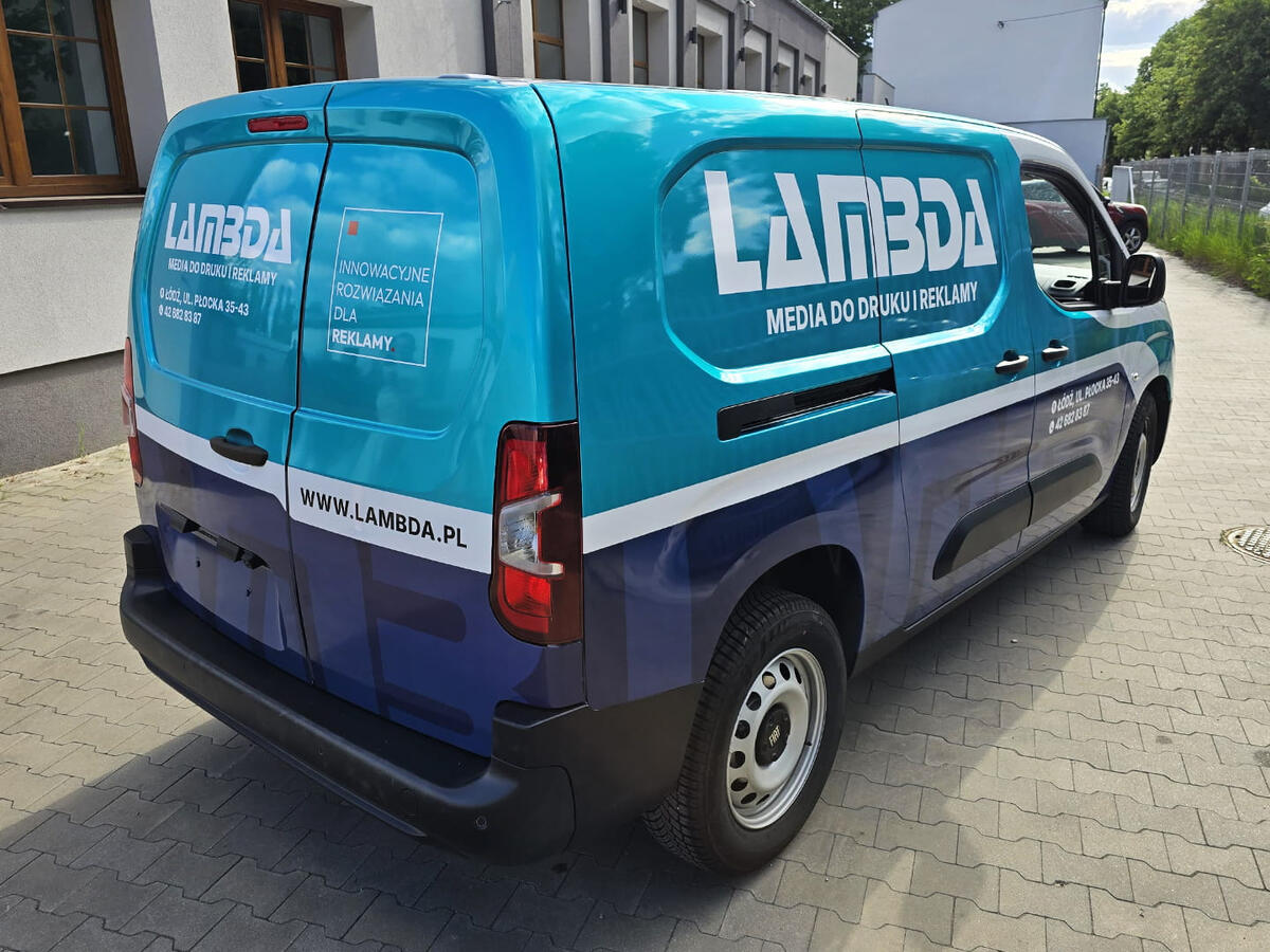 Projekt Okleiny Fiat Doblo Lambda