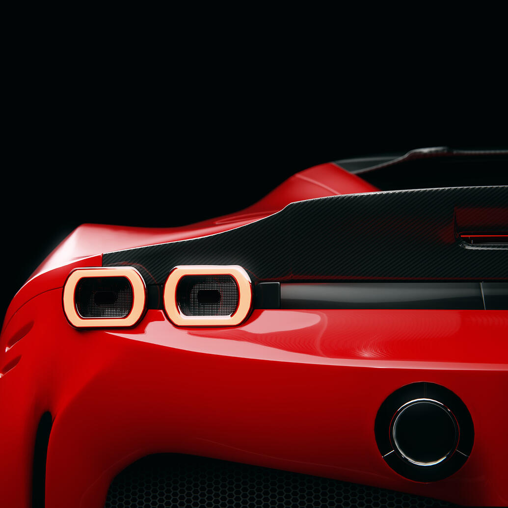 Ferrari SF90 Stradale Carbon Bodykit Concept Design