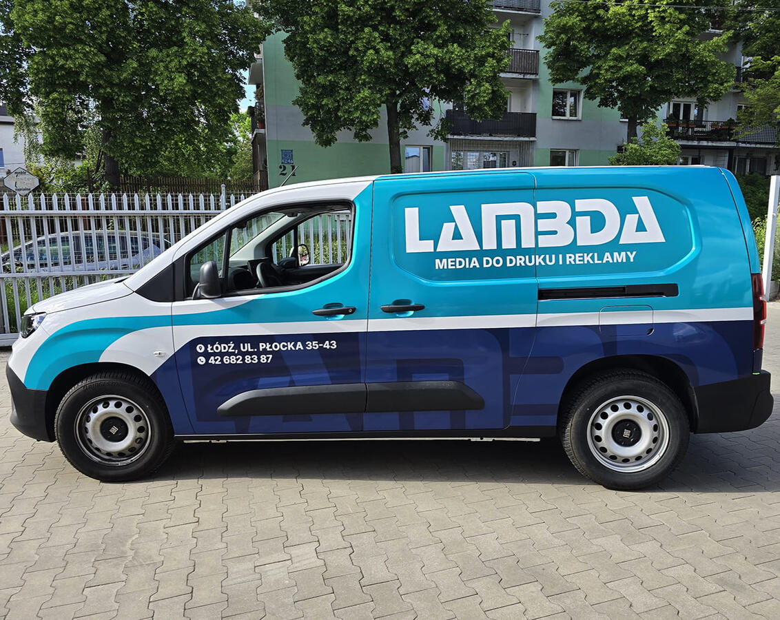 Projekt Okleiny Fiat Doblo Lambda