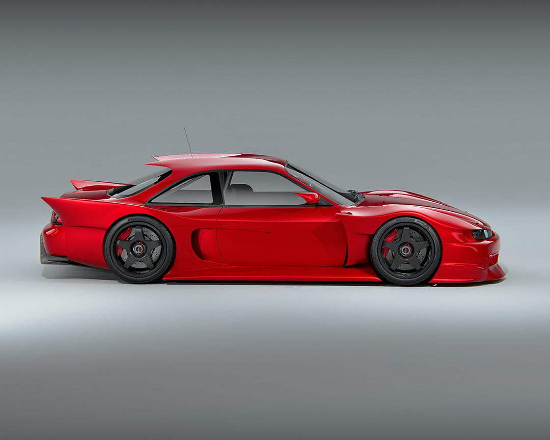 WIDEBODY KIT NISSAN SILVIA S14 WIDEBODY KIT NISSAN SILVIA S14