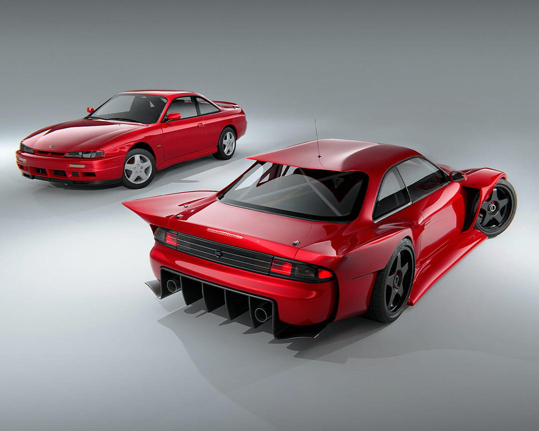 WIDEBODY KIT NISSAN SILVIA S14 WIDEBODY KIT NISSAN SILVIA S14