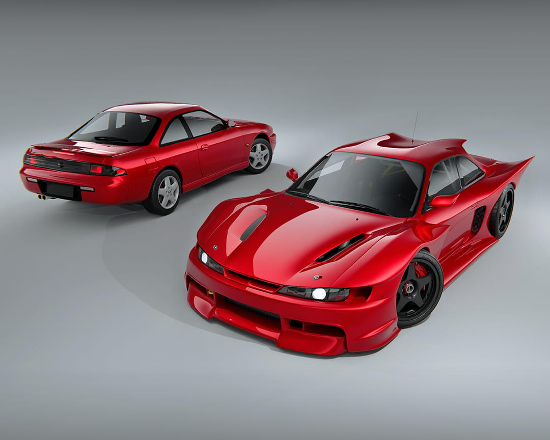 WIDEBODY KIT NISSAN SILVIA S14 WIDEBODY KIT NISSAN SILVIA S14