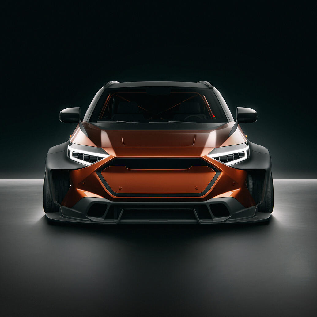 Subaru Solterra Widebody Bodykit Concept Design