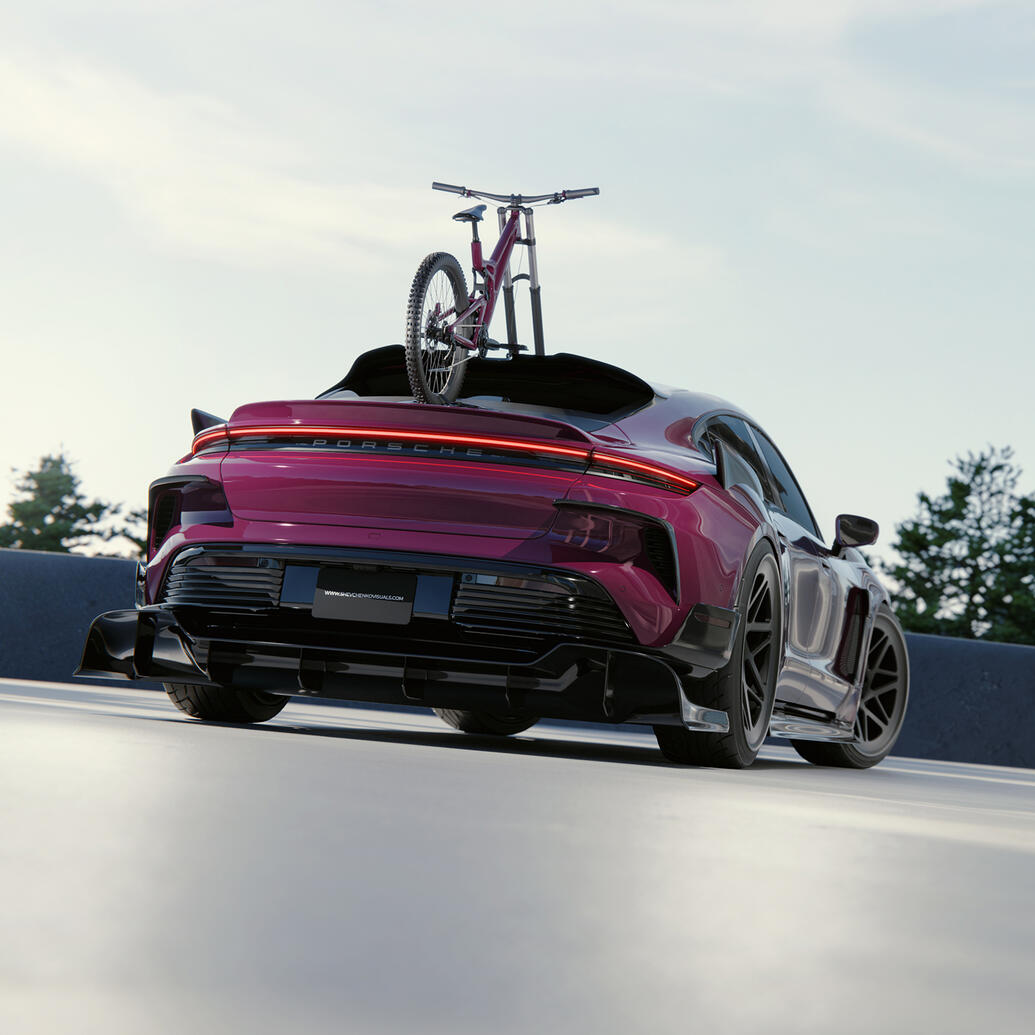 Porsche Taycan Turbo GT Bodykit Design