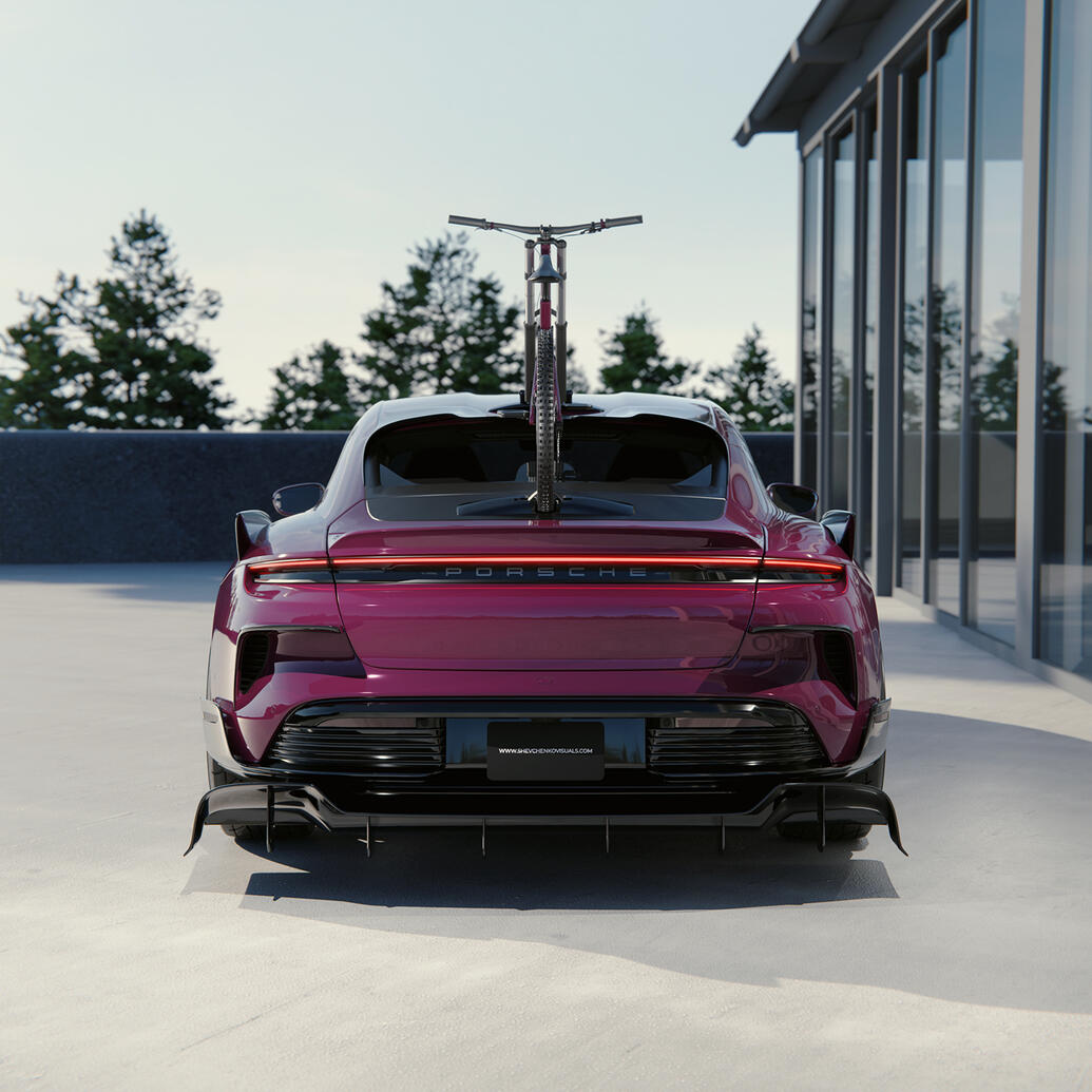 Porsche Taycan Turbo GT Bodykit Design