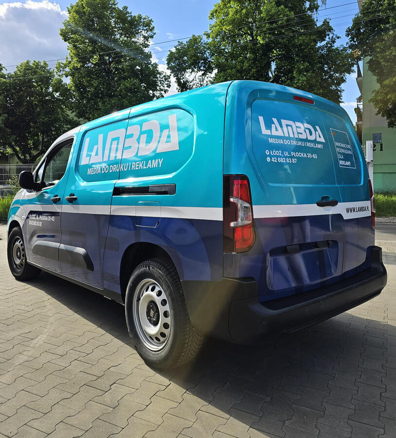 Projekt Okleiny Fiat Doblo Lambda