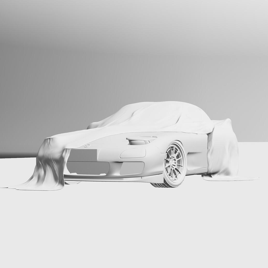 Mazda RX-7 F3DS Touring 3D Visualization