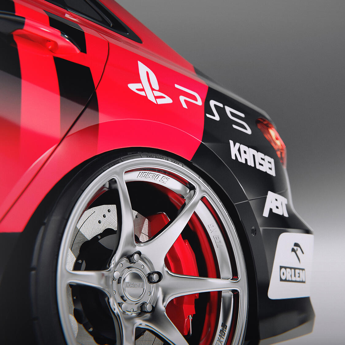 Audi RS3 Audi Sport Wrap Design Concept by ShevchenkoVisuals