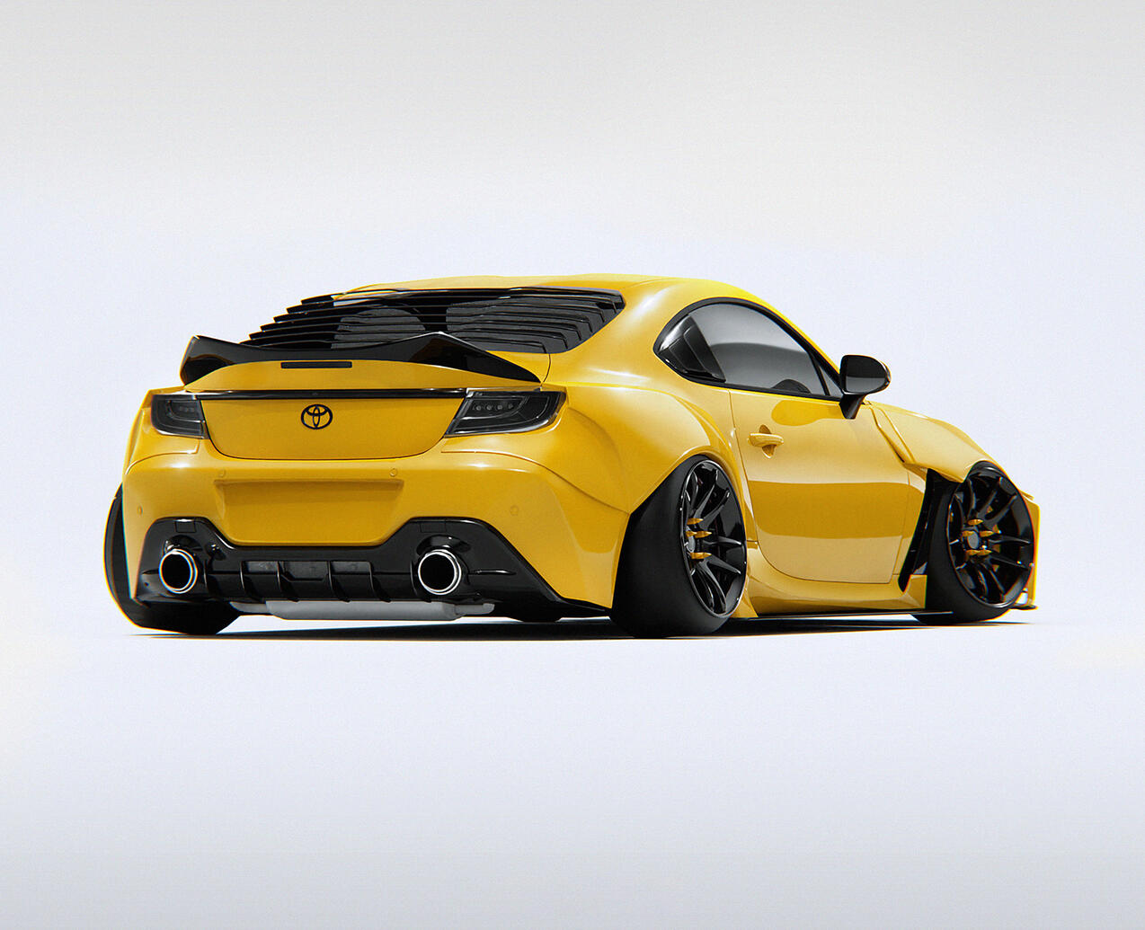 Toyota GR86 Bodykit 3D Visualization