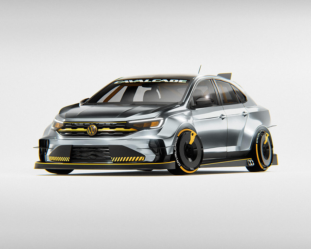 Volkswagen Nivus Widebody 3D Visualization