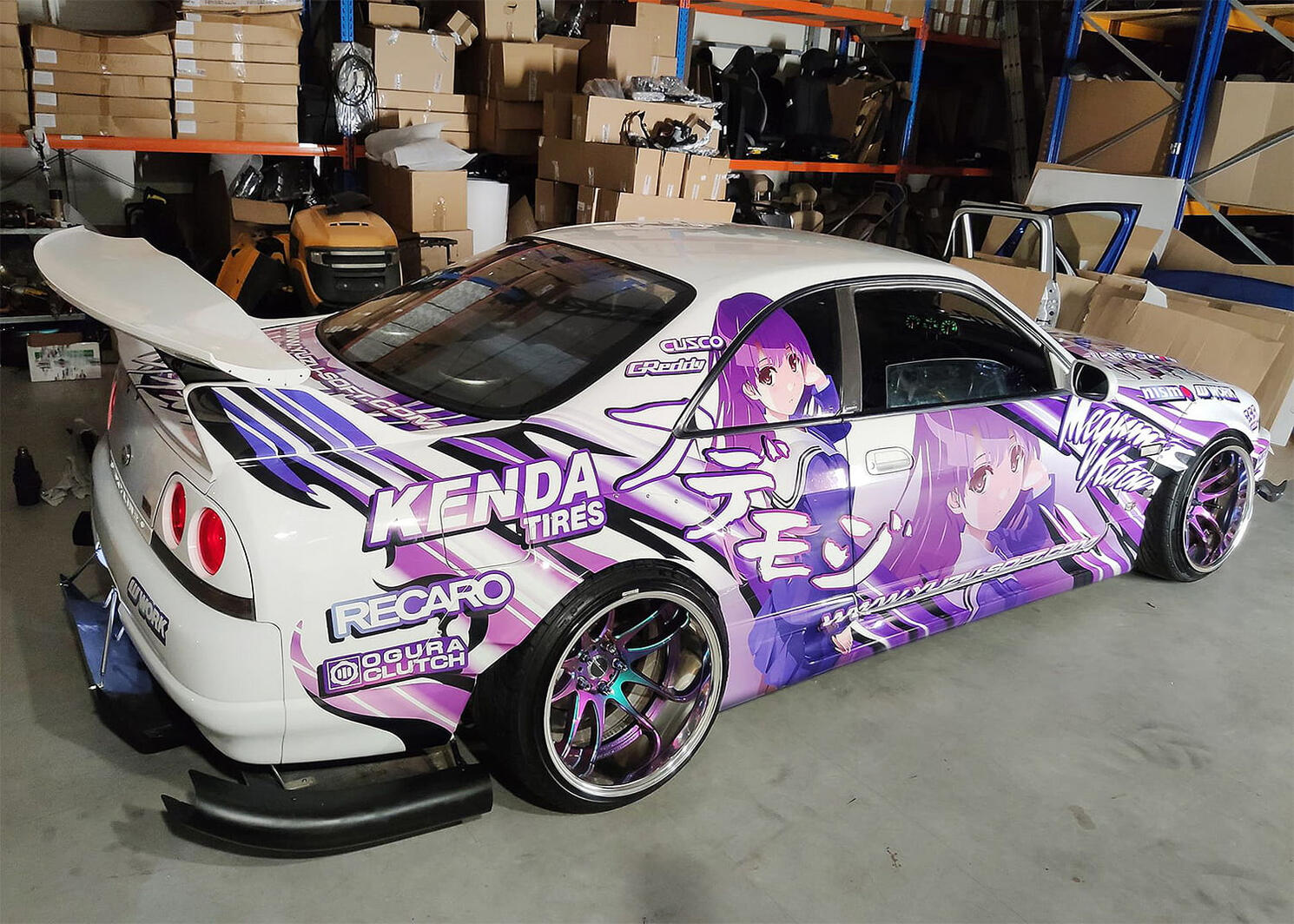 CZĘŚCIOWA OKLEINA ITASHA NISSAN SKYLINE R33