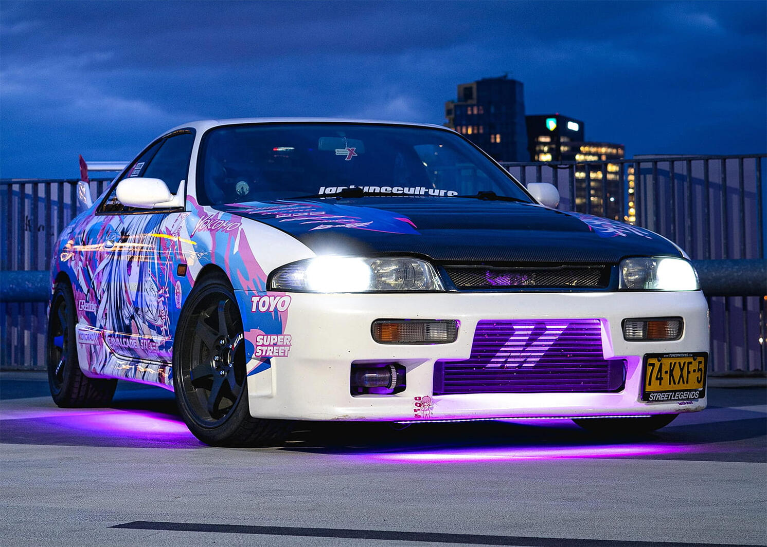 OKLEINA ANIME ITASHA NISSAN SKYLINE R33 OKLEINA ANIME ITASHA NISSAN SKYLINE R33