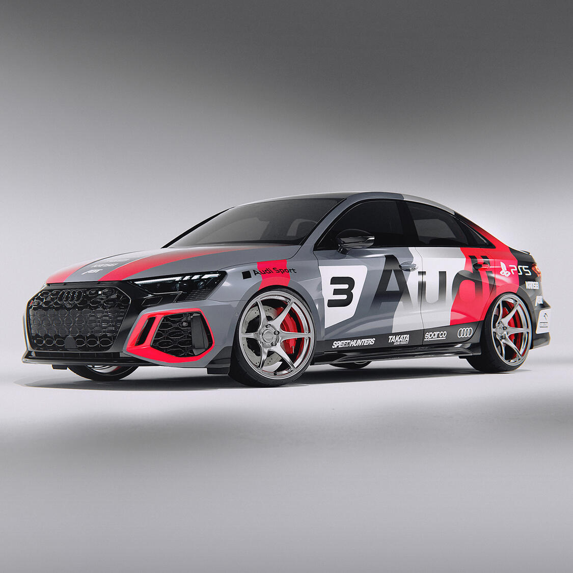 Audi RS3 Audi Sport Wrap Design Concept by ShevchenkoVisuals Audi RS3 Audi Sport Wrap Design Concept by ShevchenkoVisuals