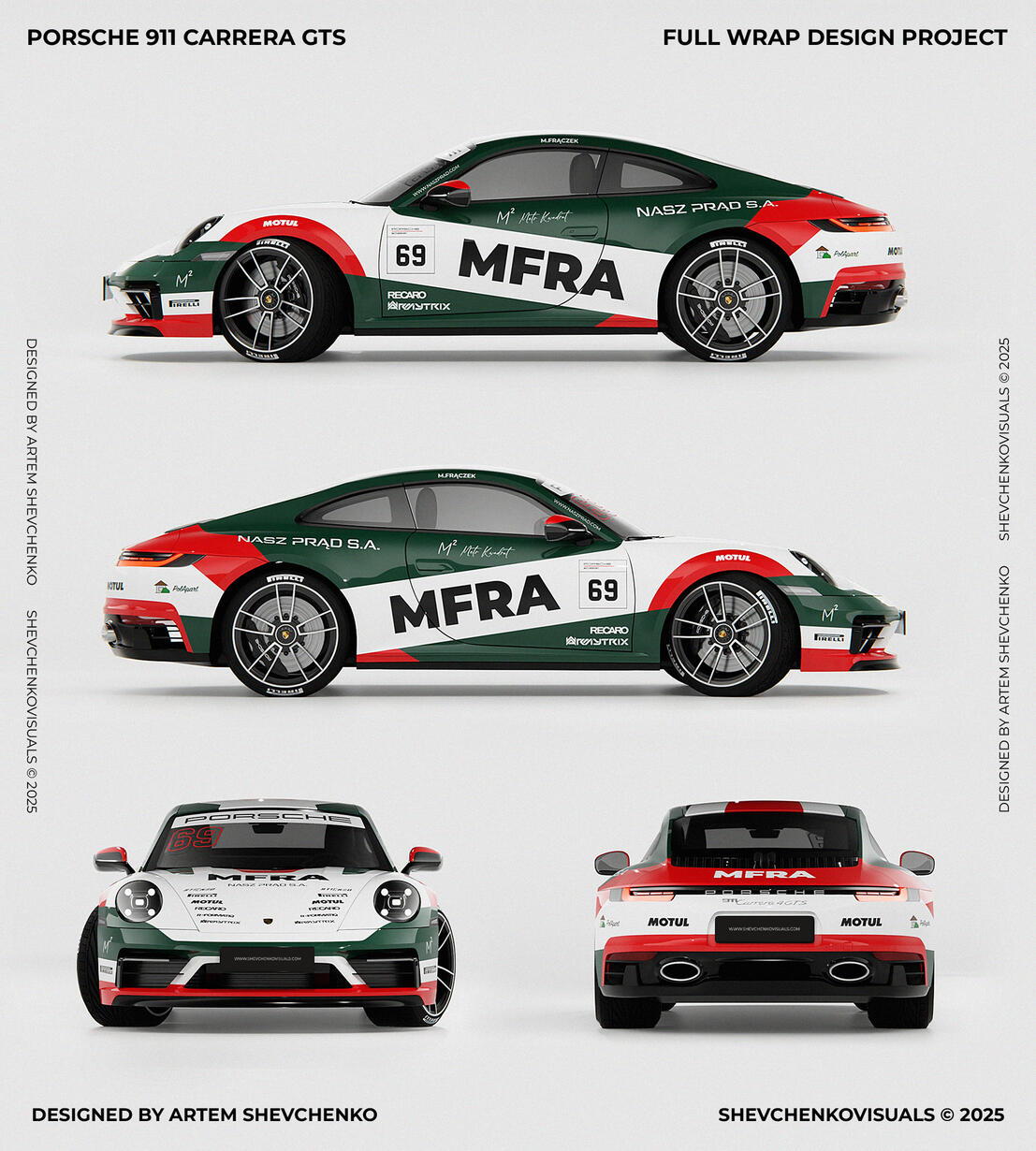 Ferrari SF90 Stradale Carbon Bodykit Concept Design