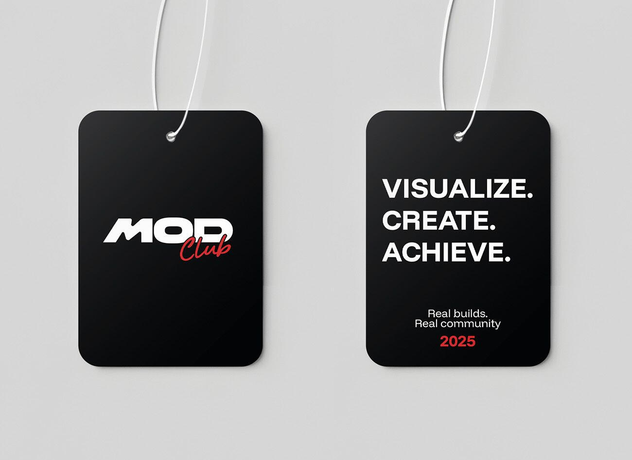 Mod Club Shop - Air Freshener Print Merchandise Design