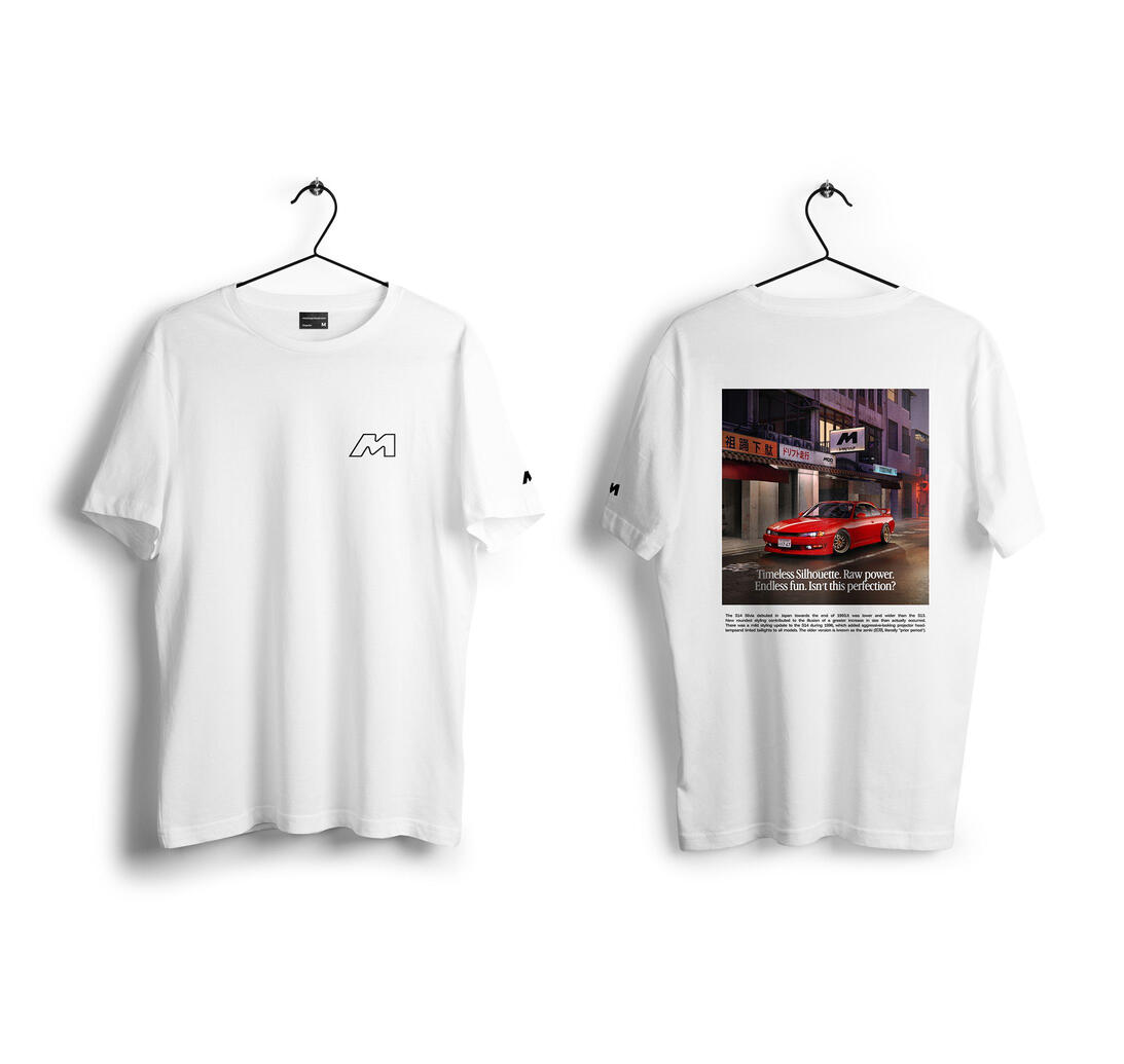 Mod Club Shop - T-Shirt Print Design Nissan Silvia S14 Drift