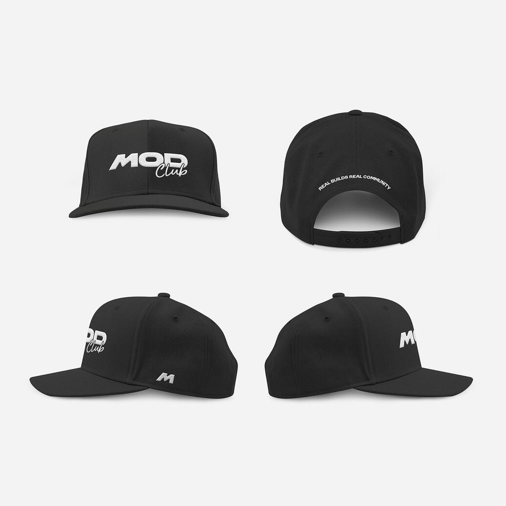 Mod Club Shop - Cap Snapback Embroidery Merchandise Design