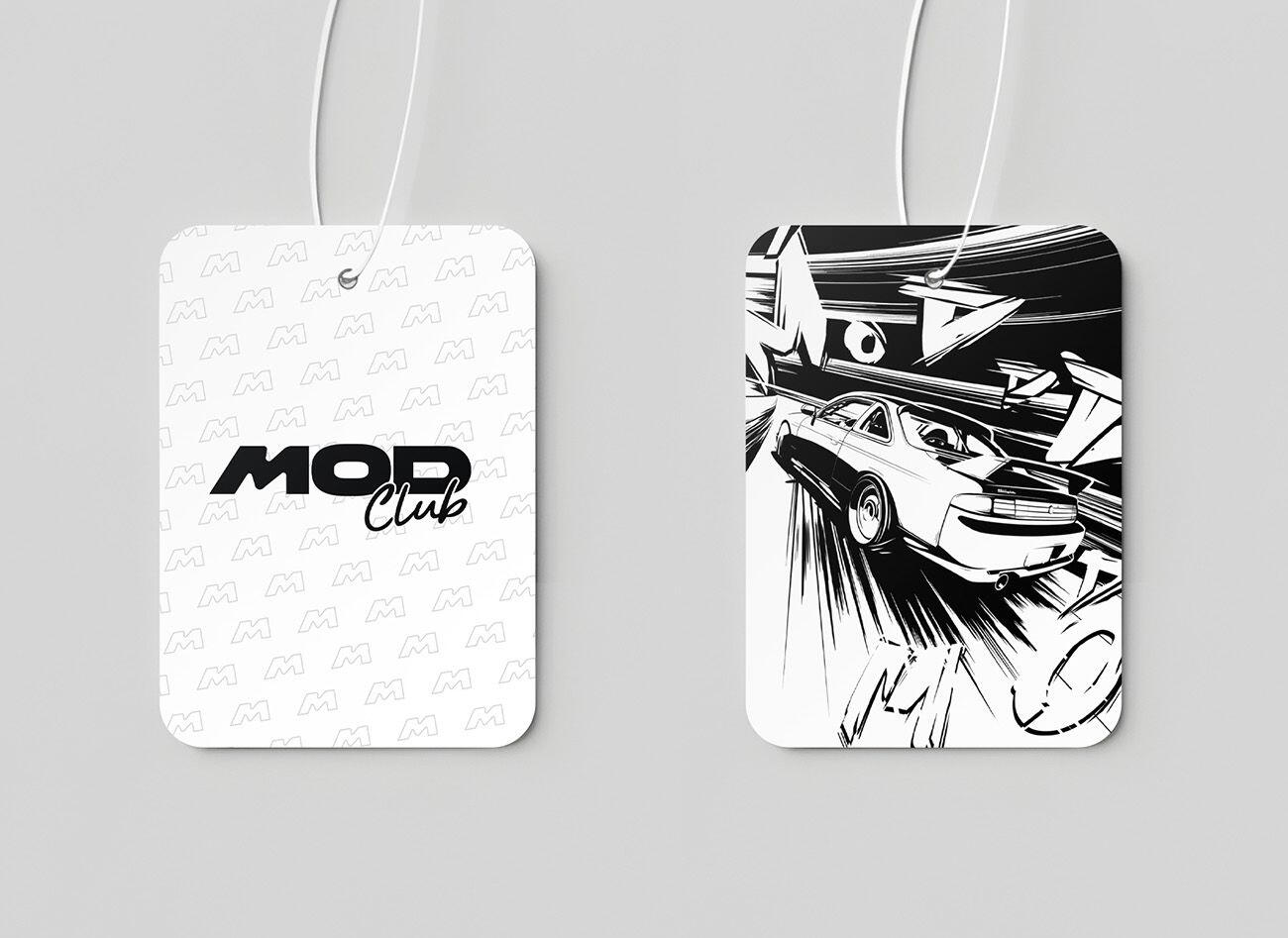 Mod Club Shop - Air Freshener Print Merchandise Design Nissan Silvia S14
