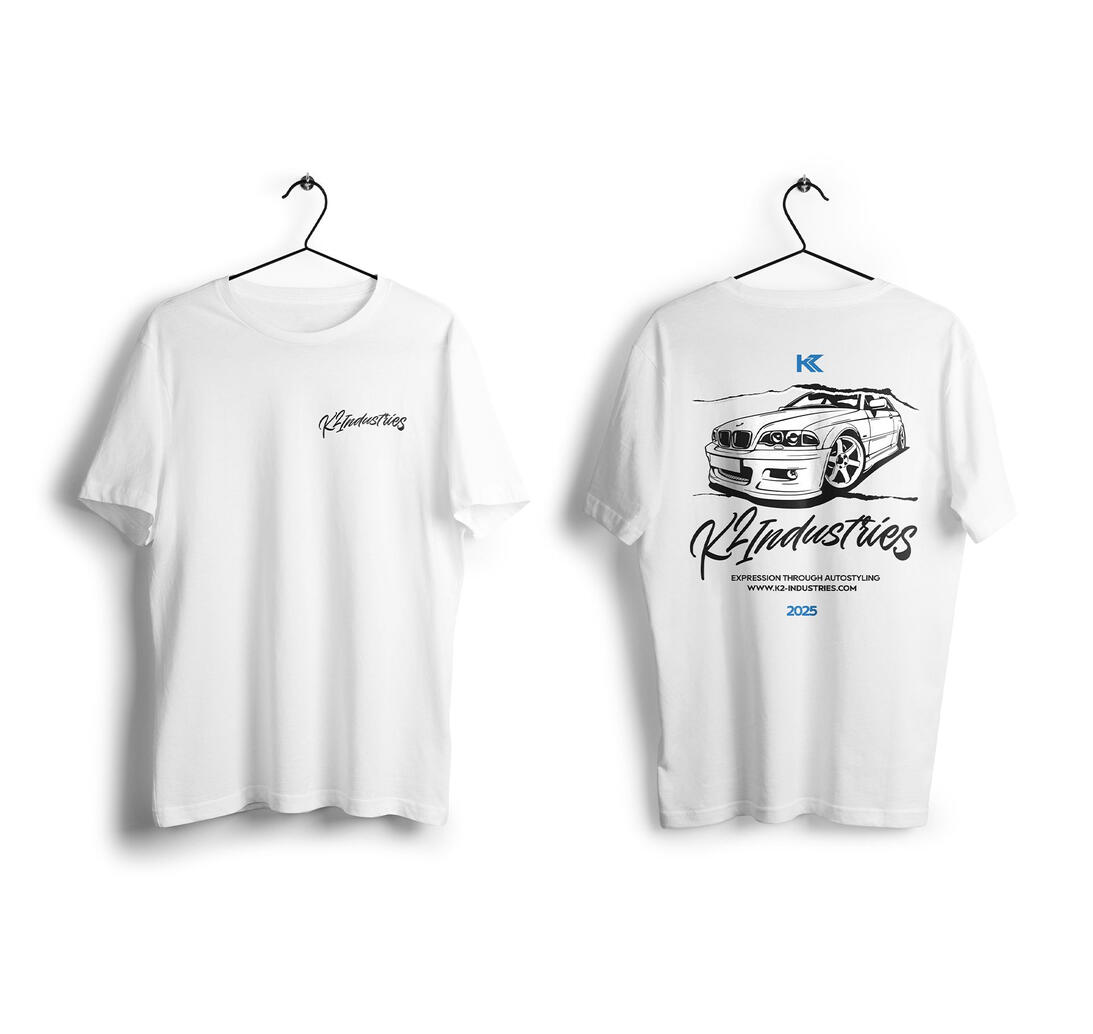 Mod Club Shop - T-Shirt Print Design BMW 3-Series E46 Coupe Stance Drift