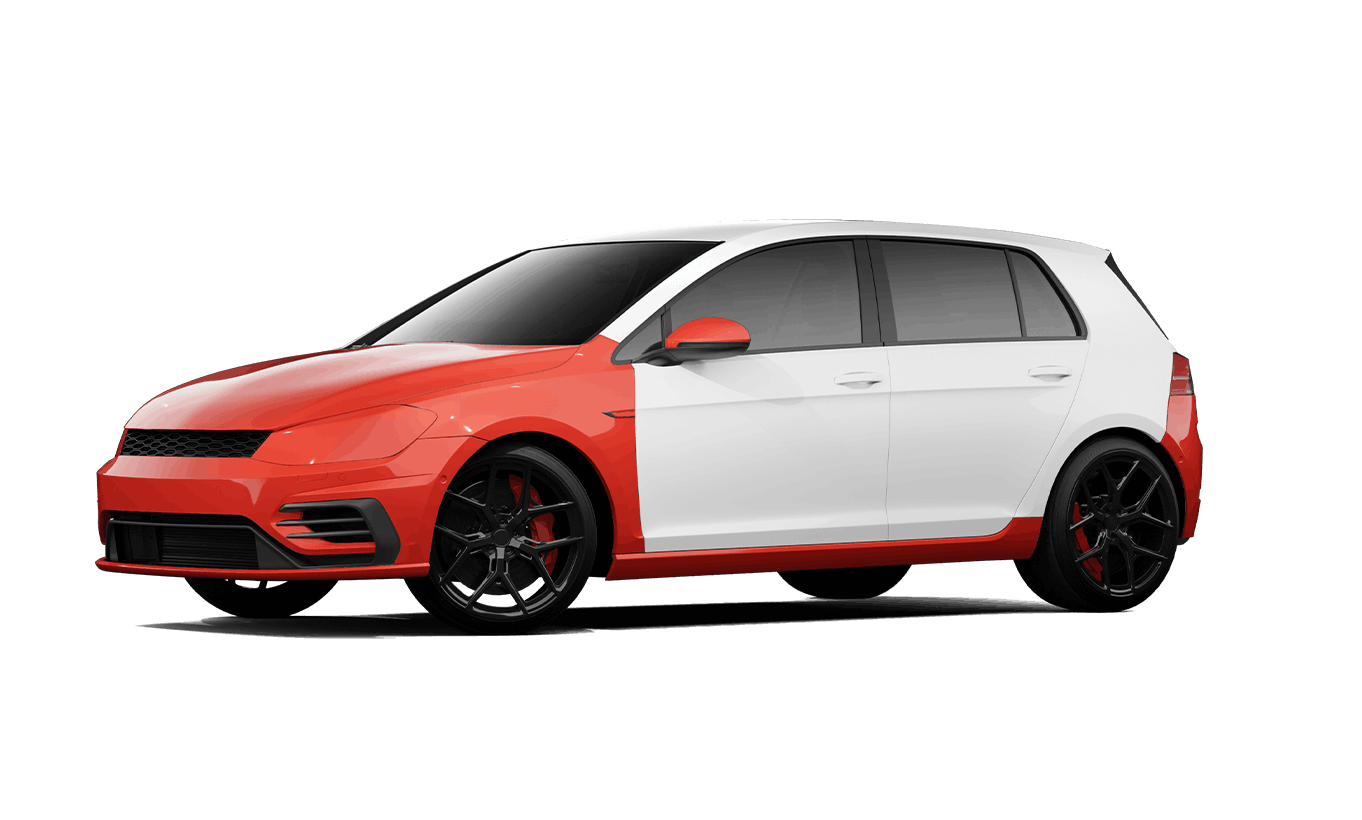 Protect Shields PPF brand identity, vehicle application visualization and social media ads