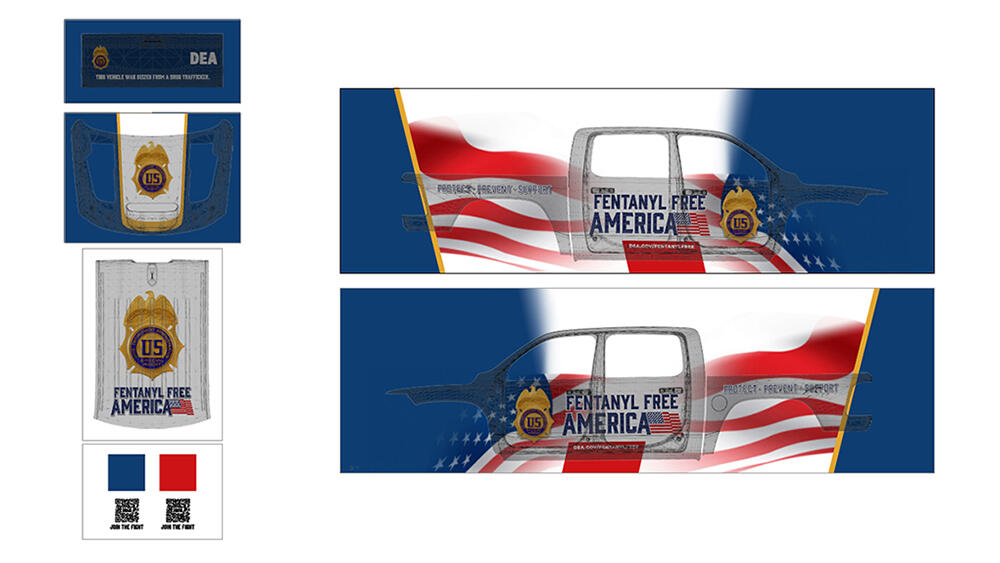 Car Wrap Design Process RAM 1500 TRX