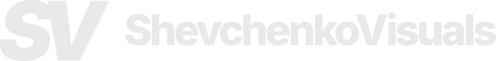 ShevchenkoVisuals automotive visual support studio logo